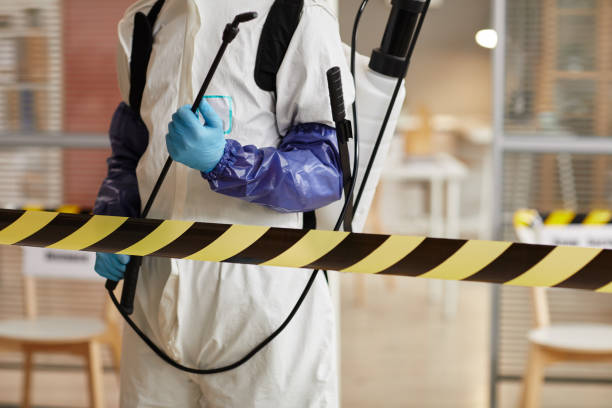 Professional Infectious Disease Decontamination technician working in Palm Springs, FL